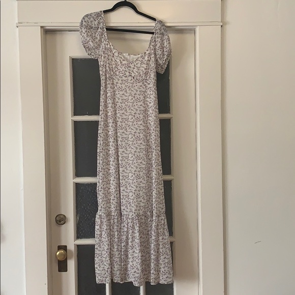 Urban Outfitters Dresses & Skirts - White and purple summer maxi